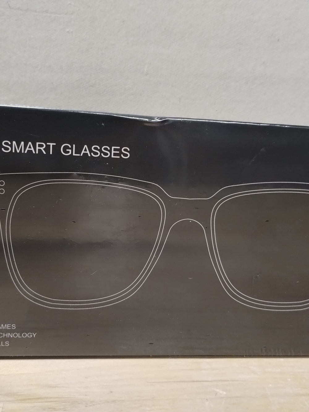 Wayfarer Smart Glasses Black